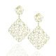 grants jewelry oklahoma dangle 18kyg earrings with diamonds