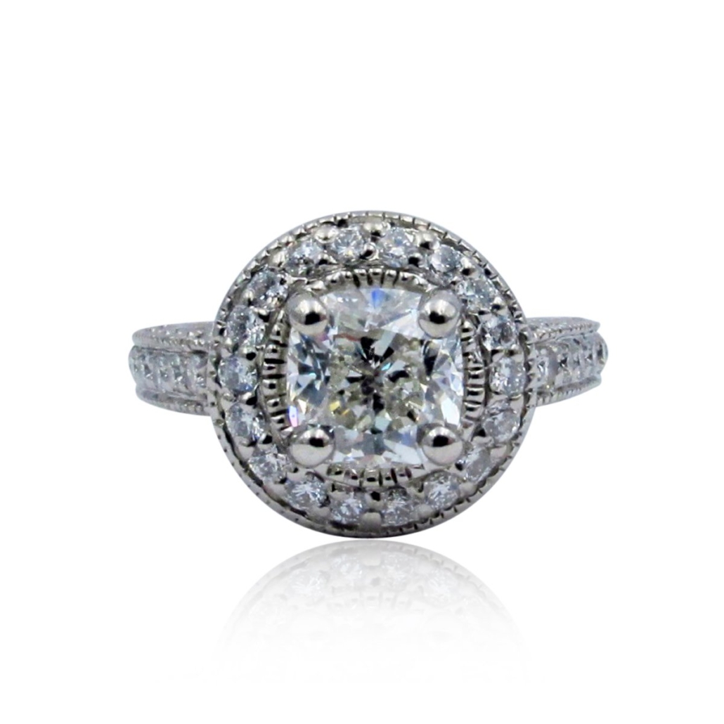 Platinum Diamond Engagement Ring Christina 1795-11
