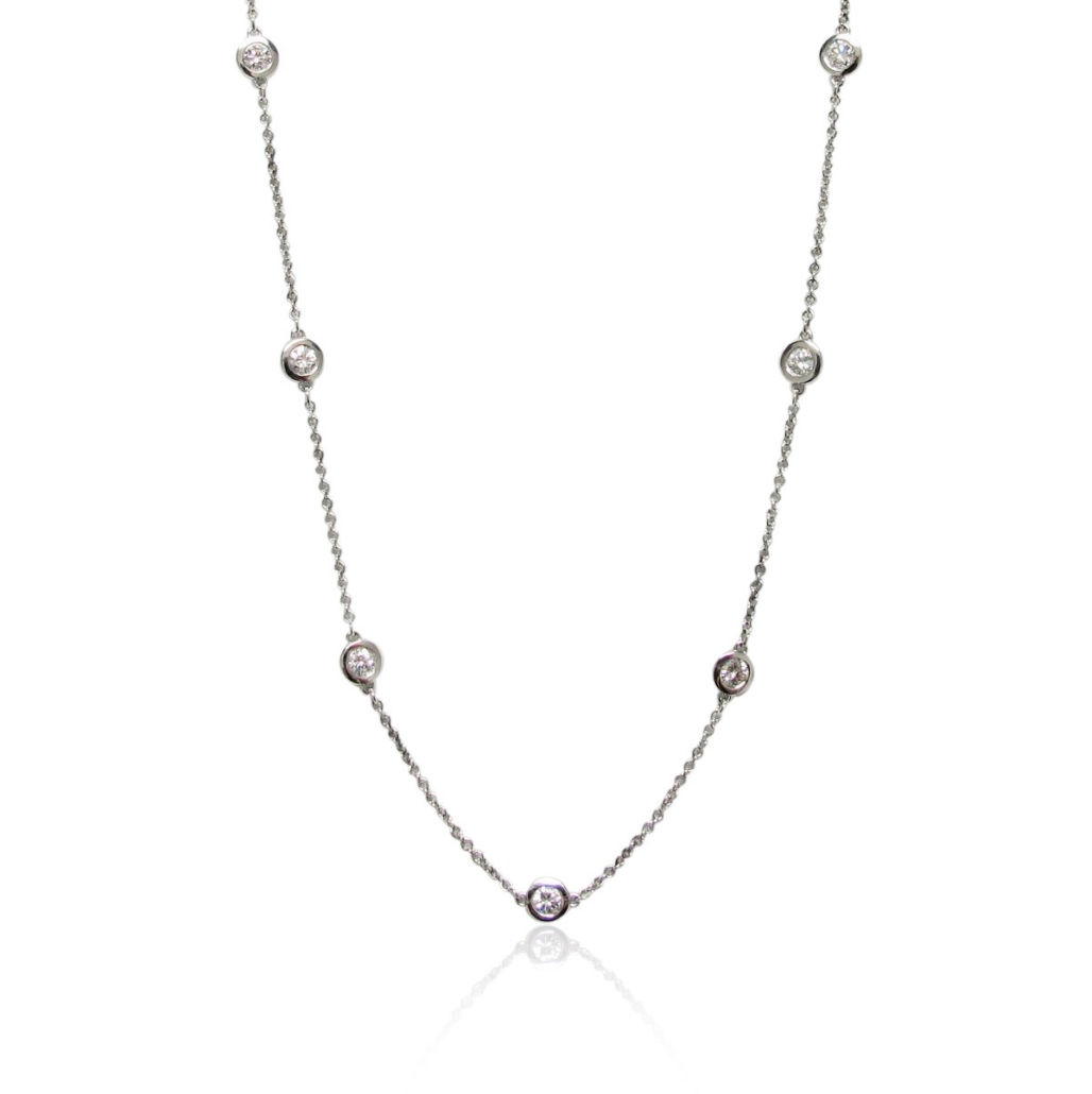 1.40ct tw Diamonds On A Chain Necklace 1713-42 6948