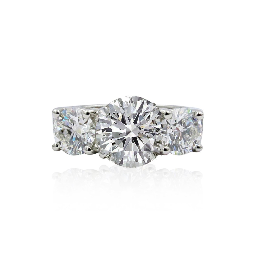 Madeline, A Multi-Stone Platinum Engagement Ring 1482-11 7197