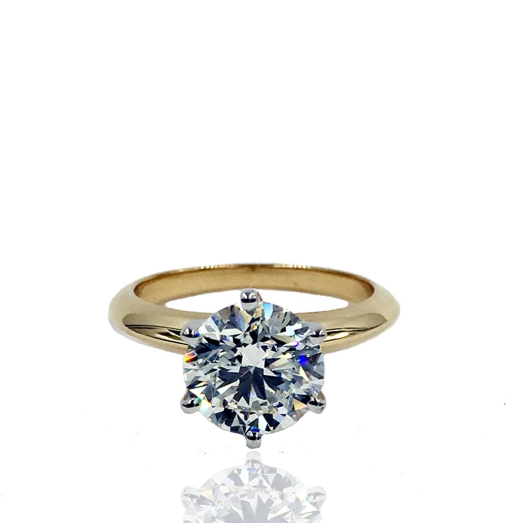 Blaze of Passion, a 14k Engagement Ring, 1489-11 7214