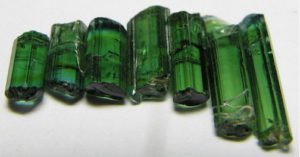 Green Tourmaline Crystals