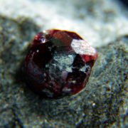 Rough Garnet, Bella Vista Mines, Alaska