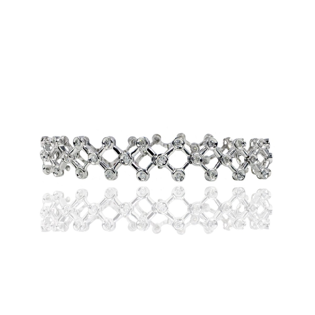 Kisses Diamond Bracelet: 1568-52 7280