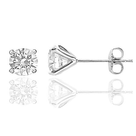 3 CT TW Diamond Studs