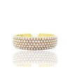 Ruby & Pearl Cuff Bracelet, 14K Yellow Gold