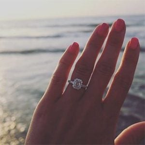 Engagement Ring Selfie