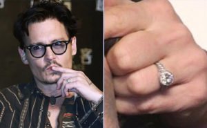 Johnny Depp Engagement Ring