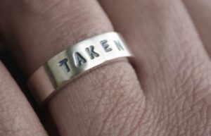 taken mangagement man's engagement ring