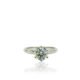 18K WG Diamond Solitaire Engagement Ring