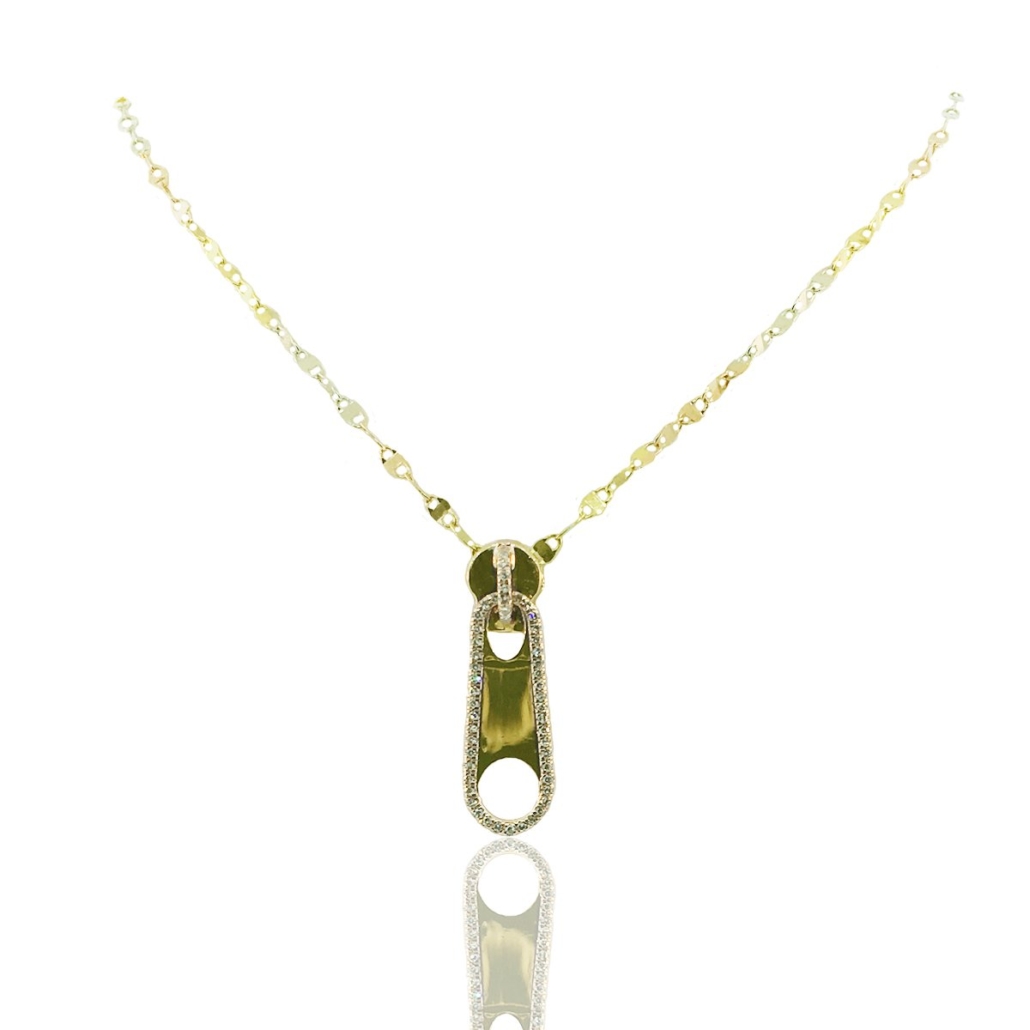 Mariner Chain Zip Pendant 1079-32