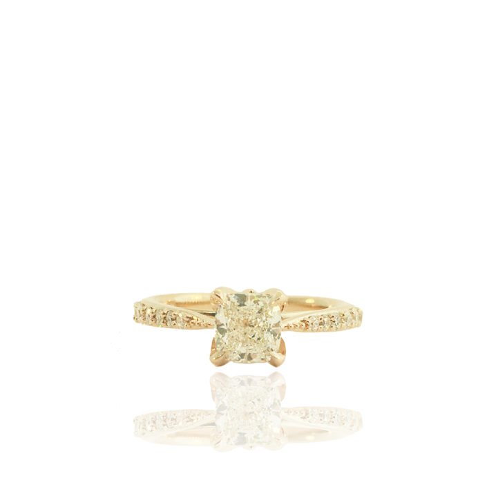 7309-11-F-14krg-1 (1)Feature rose gold cushion cut engagement ring