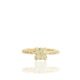 rose gold cushion cut engagement ring