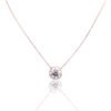 Rose Gold, Bezel Set, Diamond Pendant, NY Diamond District, Best Diamond Value, Custom Pendant, Custom Diamond Jewelry
