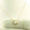 Rose Gold Bezel Set Pendant, Diamond, Holiday 2017, Gift Guide, Jewelry Gift
