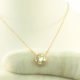 Rose Gold Bezel Set Pendant, Diamond, Holiday 2017, Gift Guide, Jewelry Gift