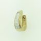 Diamond Hoops, Invisible Setting, Floating Diamonds, Yellow Gold, Hinged Hoop Earring, Holiday Gifts, 20 Days of Diamonds