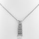 14 kwg diamond ladder pendant, fine jewelry, ny diamond district, 20 days of diamonds, holiday 2017