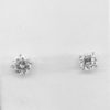 14K White Gold Diamond Stud Earrings, 20 Days of Diamonds, Diamond Essentials, Holiday Gifts, Holiday 2017, NYC Diamond District