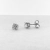 14K White Gold Diamond Stud Earrings, 20 Days of Diamonds, Diamond Essentials, Holiday Gifts, Holiday 2017, NYC Diamond District