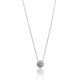 Diamond Pendant, Bezel Set, 20 Days of Diamonds, 14K White Gold, NYC Diamond District, Holiday 2017