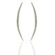 fine jewelry, diamonds, crescent shape, dangle