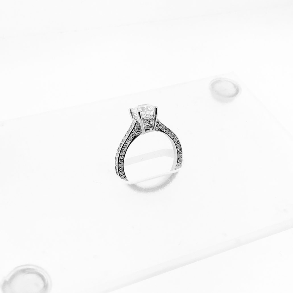 Diamond, Platinum, Engagement Ring, Custom Ring,