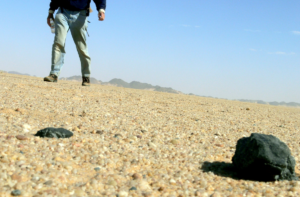 Diamonds in a Meteorite….