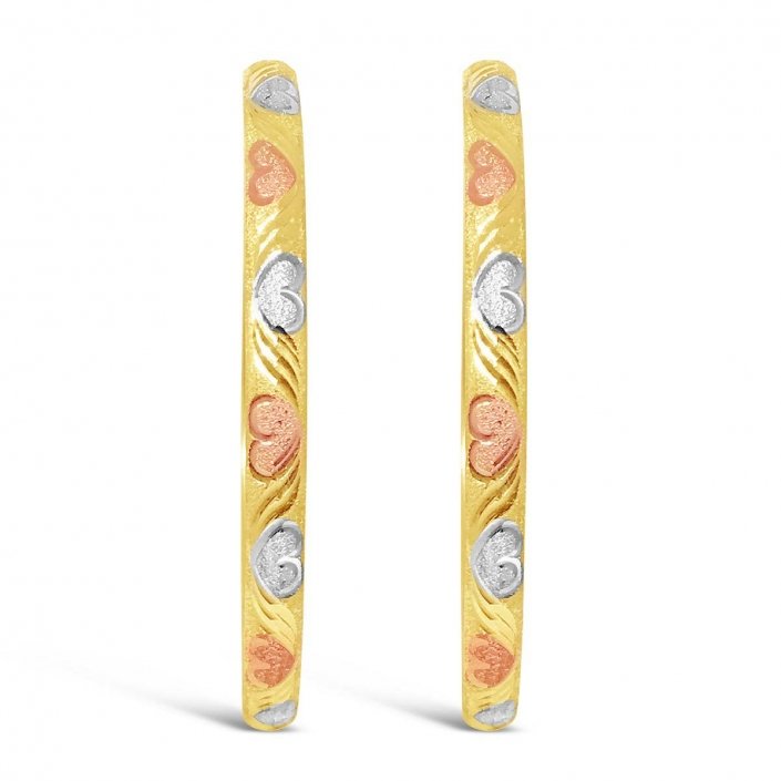 7421-24 feature square 7421 TriColor Hoops