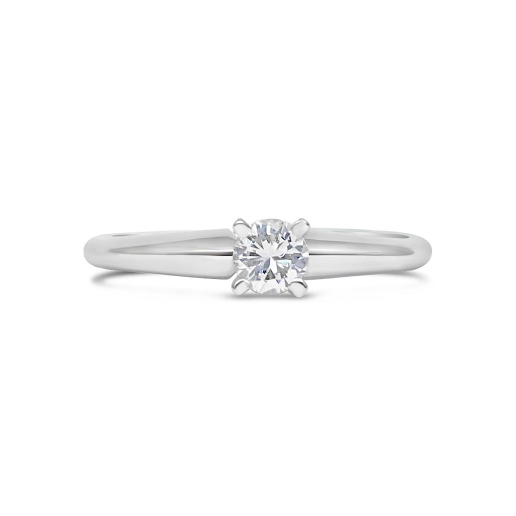 Melanie & Me, Diamond Solitaire Engagement Ring, 1014