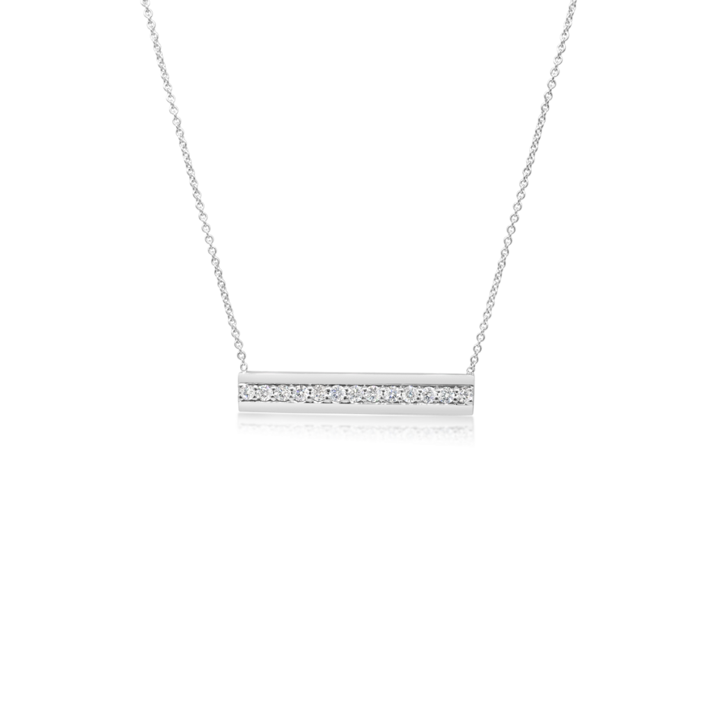 Endless Horizons Diamond Bar Necklace 1050-24-7452