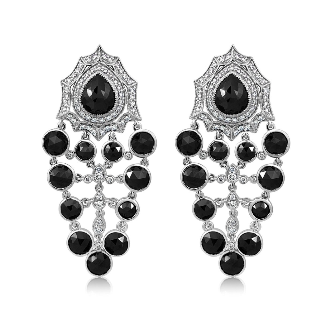 Wanderlust Black Diamond Earrings 1162-24 7494
