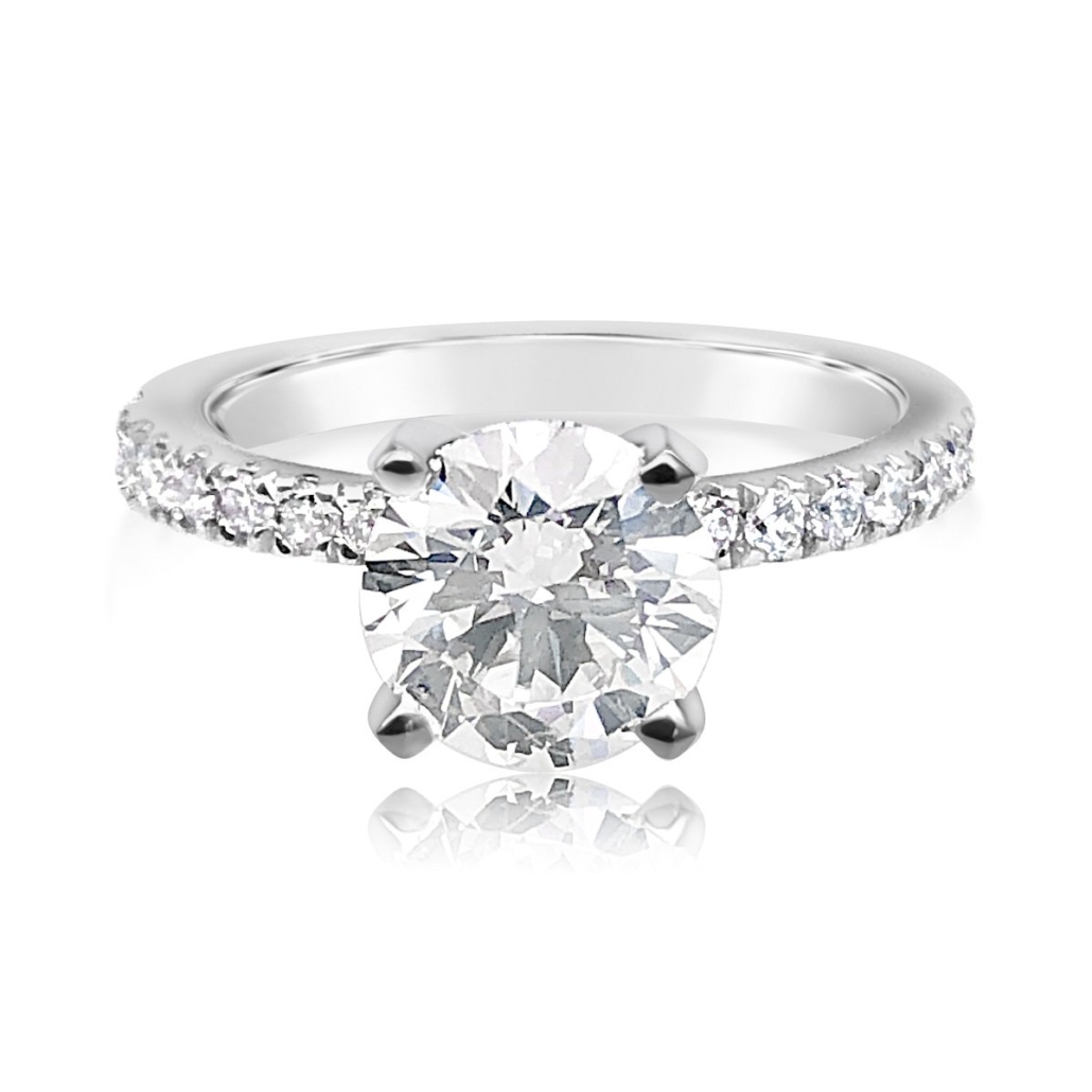 Laura My Darling, A Platinum and Diamond Engagement Ring 1319-11 7521