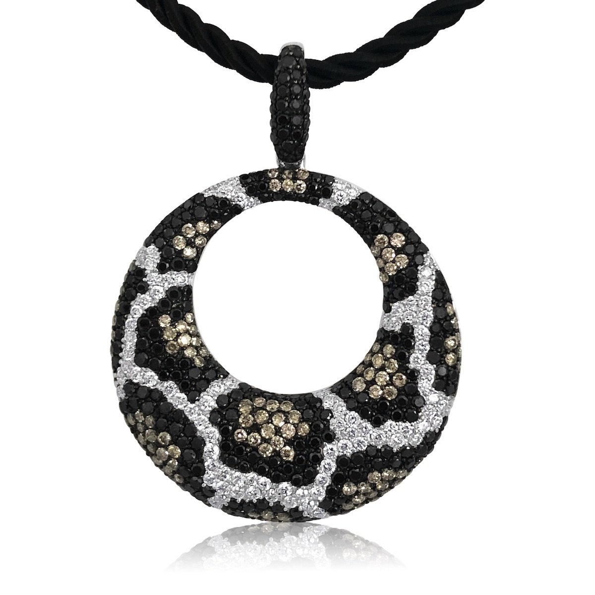 Wild Side 18k Leopard Pendant 1247-32