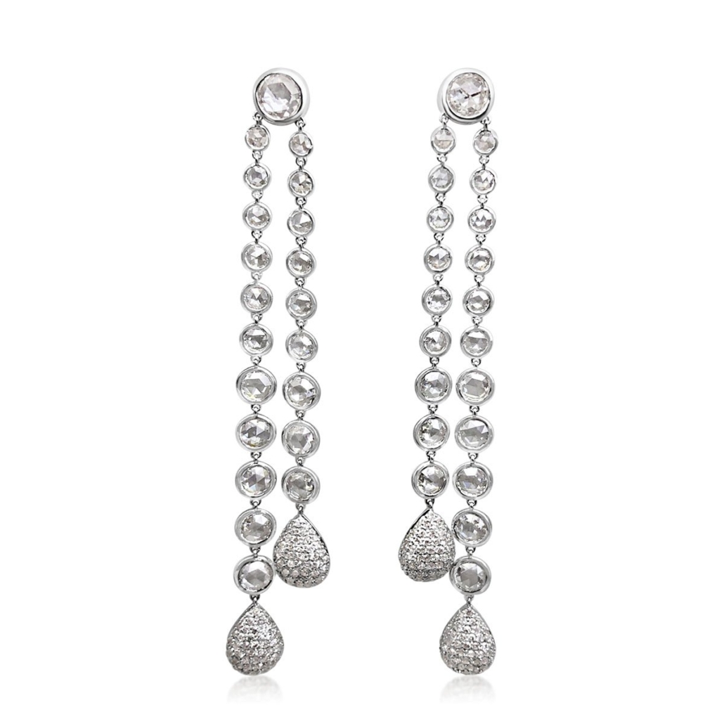 Shoulder Duster Diamond Earrings 1843-24