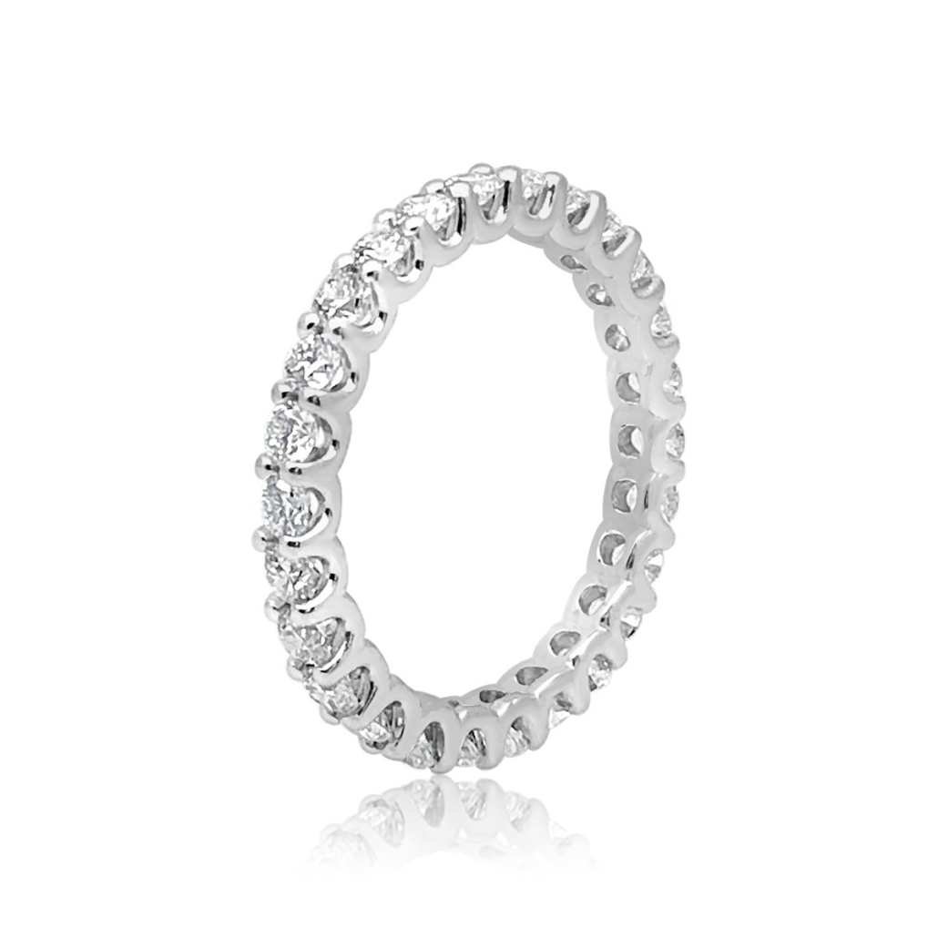 U-Shaped Eternity Ring 1832-13