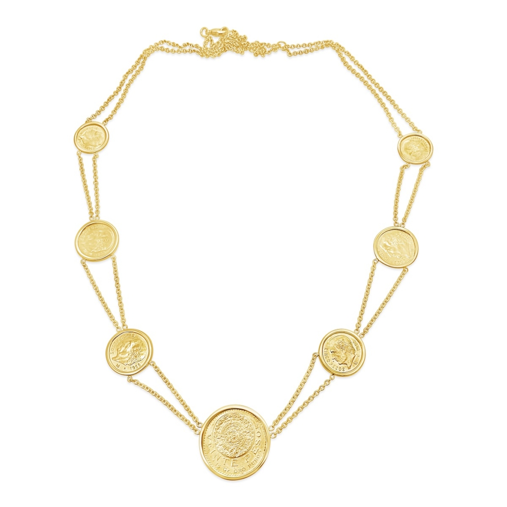 Martha’s Custom Made Coin Necklace 2149-43