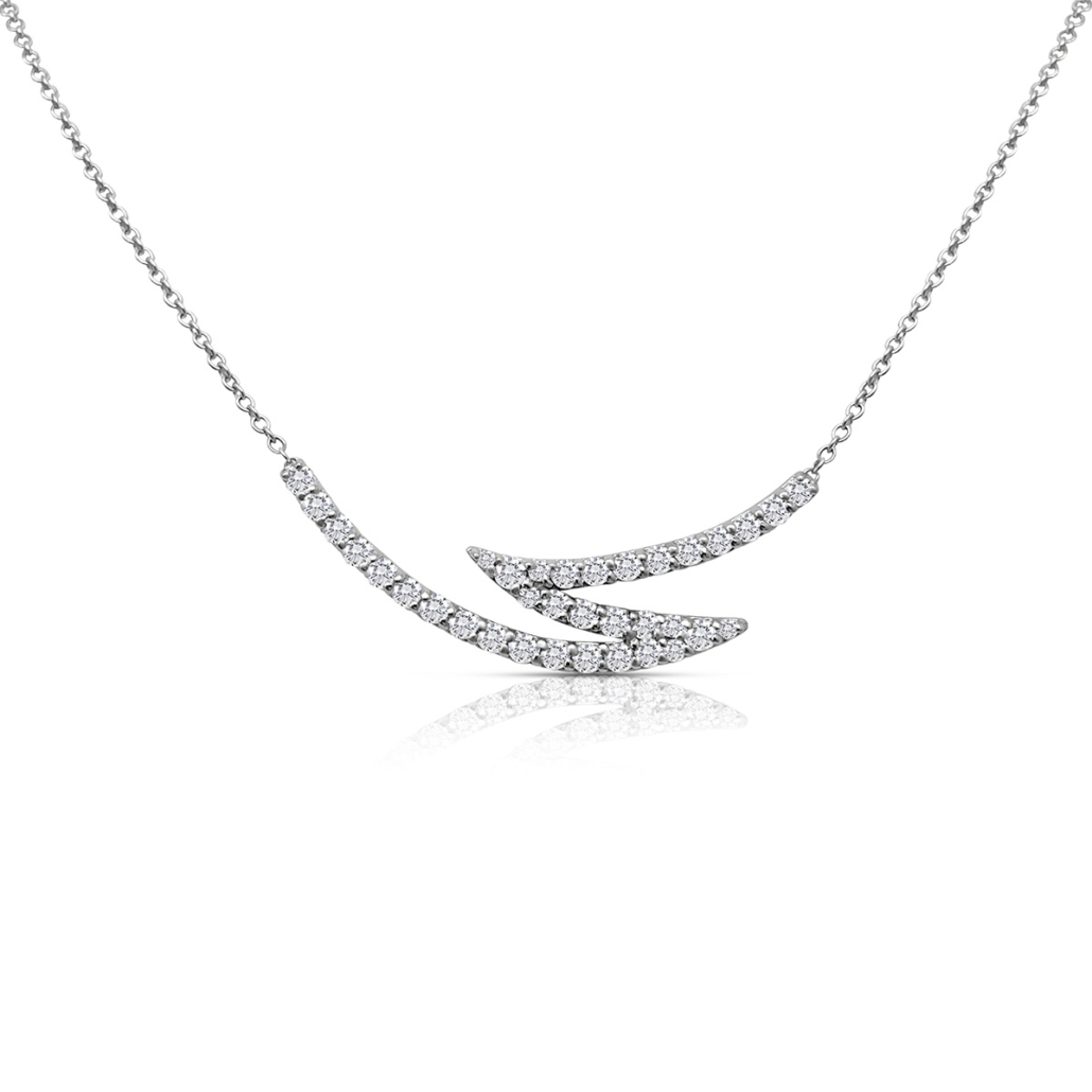 “Lightning Strikes” Diamond Necklace 2313-43