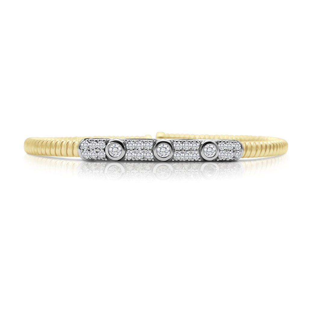 Riveted Diamond Bangle 2316-52