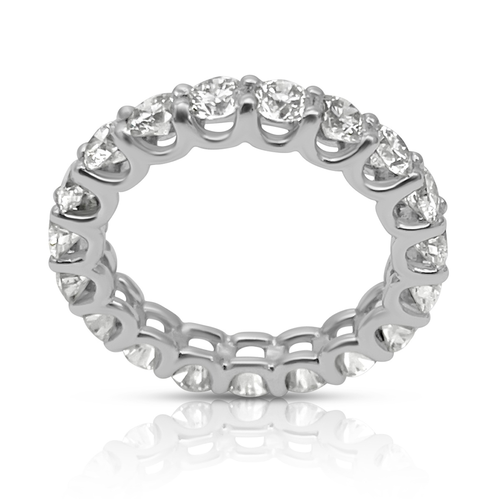 Diamond Platinum Eternity Band 2165-12