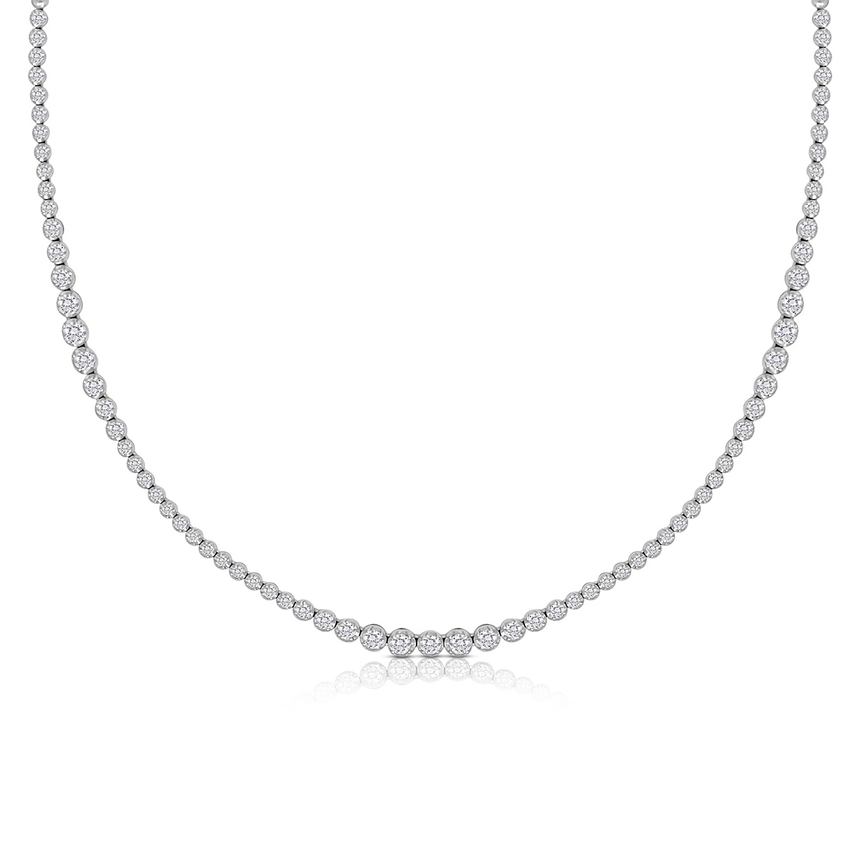 ASHI Riviera Diamond Necklace 992J5PPFGNKWG - Park Place Jewelers