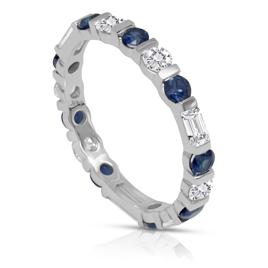 “A Grandmother’s Love”, A Sapphire & Diamond Band 2352-12