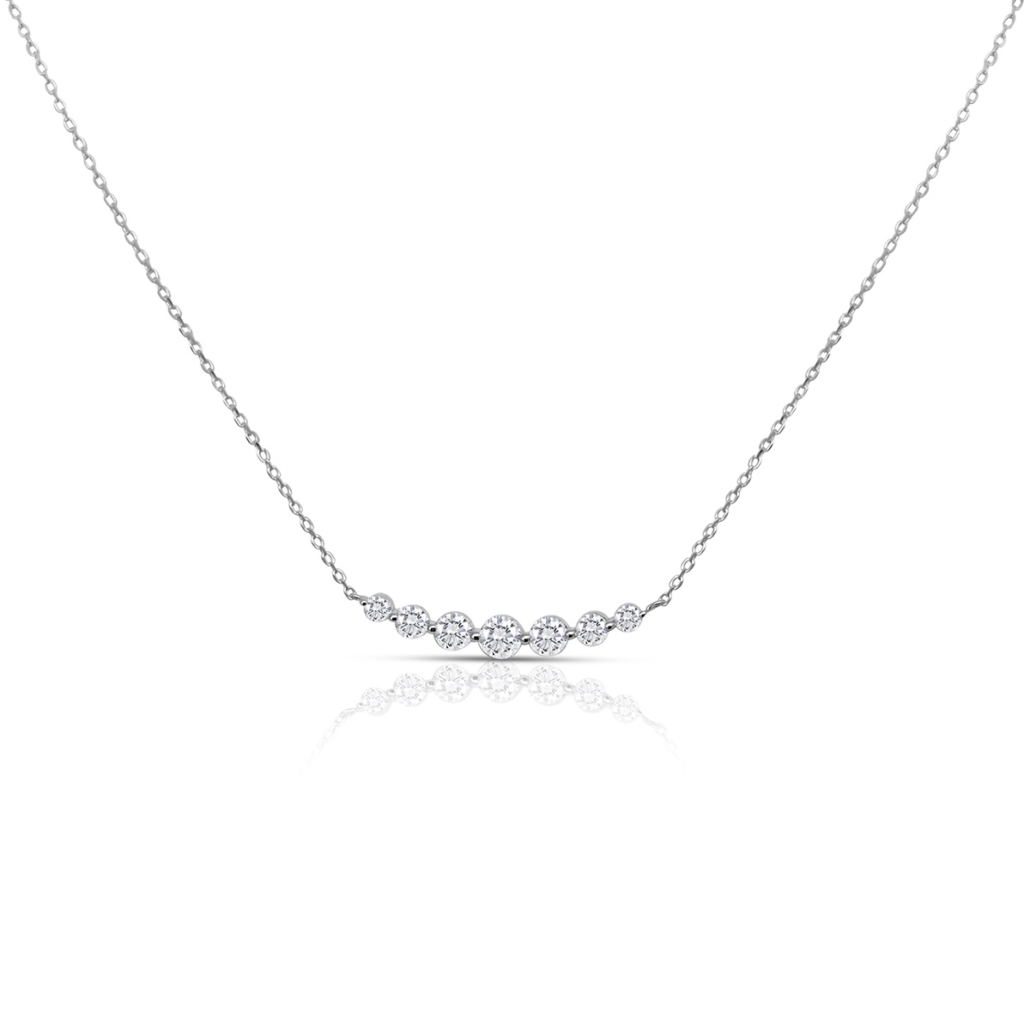 Spheres Of Light Diamond Necklace 2337-43