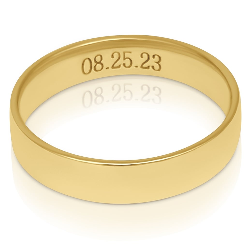 14k Y 5MM Classic Wedding Band 2360-12