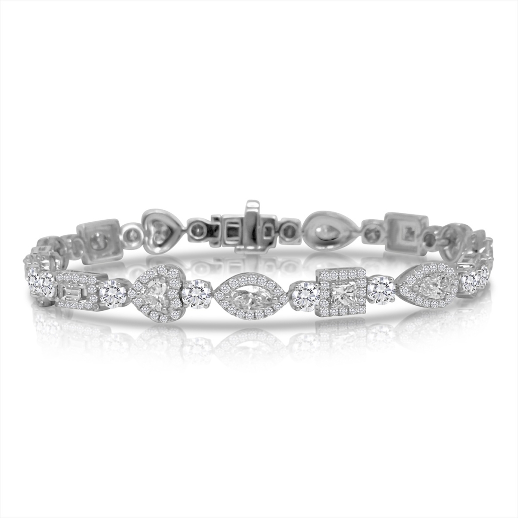All Shapes and Sizes, A Diamond Bracelet 2379-52