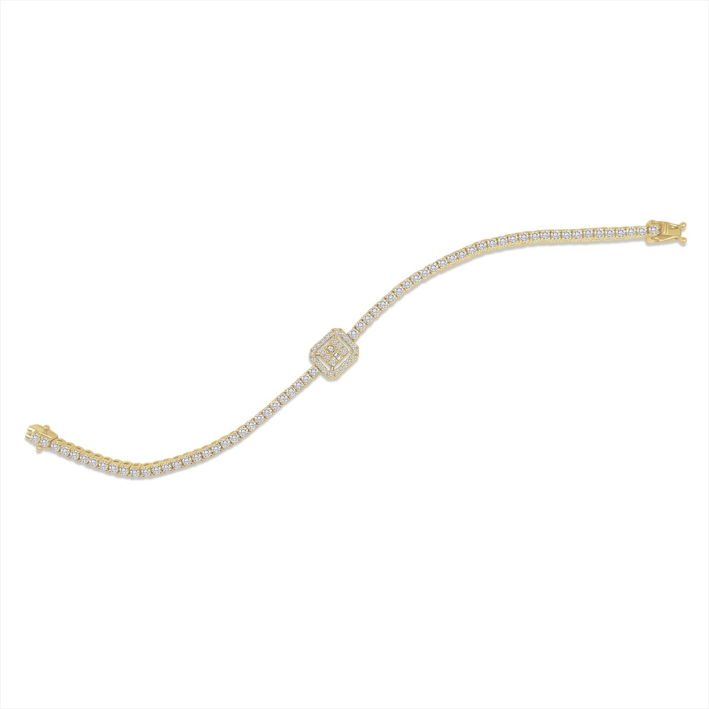 The Baquette Tiara Diamond Bracelet 2382-52
