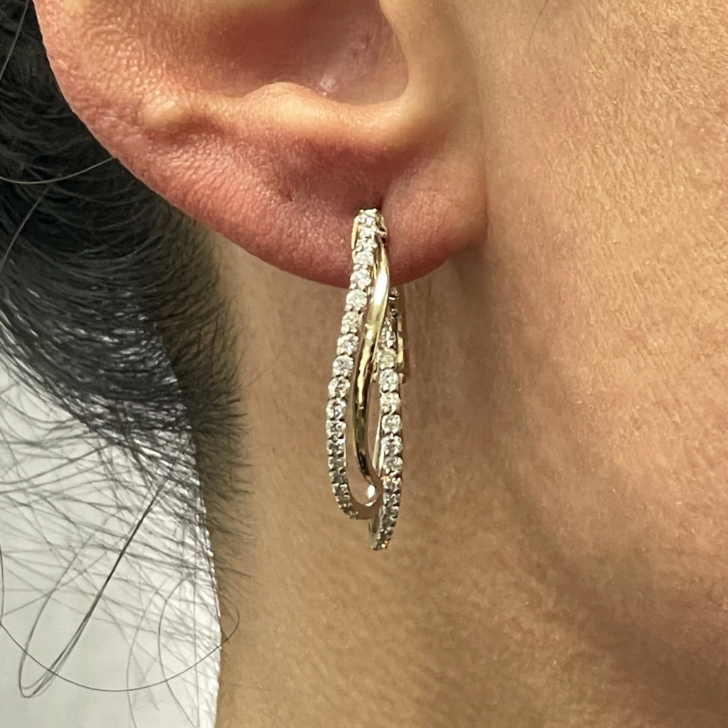 Triple Hoop Earrings 2107-23