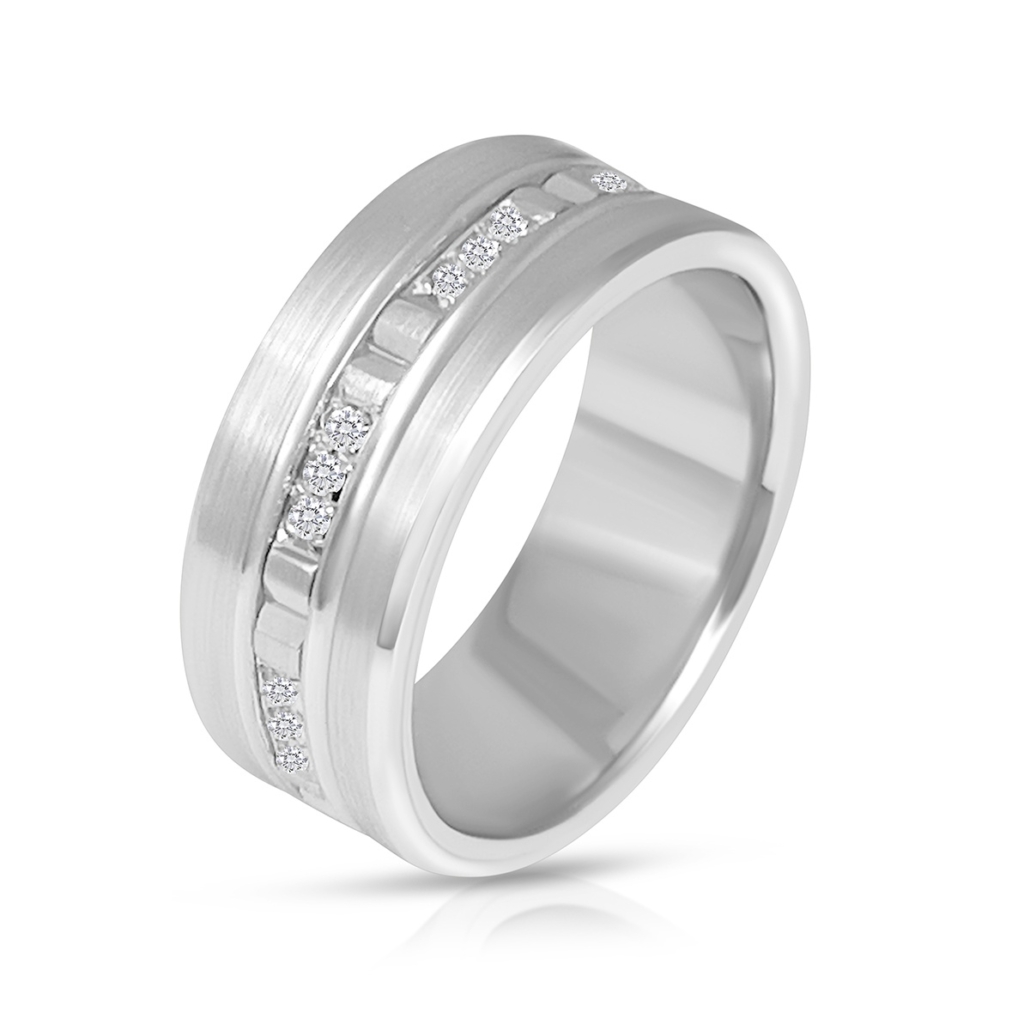Platinum 9MM Gentleman’s Wedding Band 2367-12