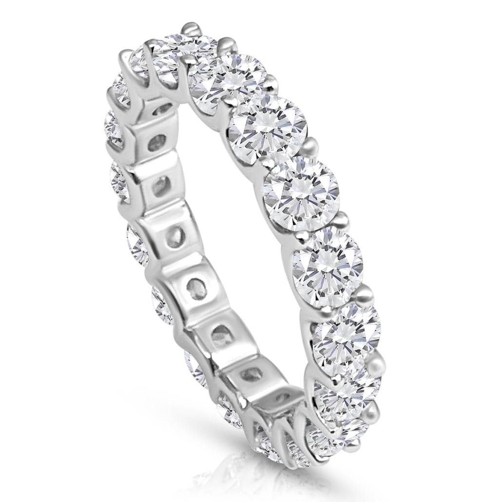 18K W Glimmering Horizon, Majestic Diamond Eternity 2441-12