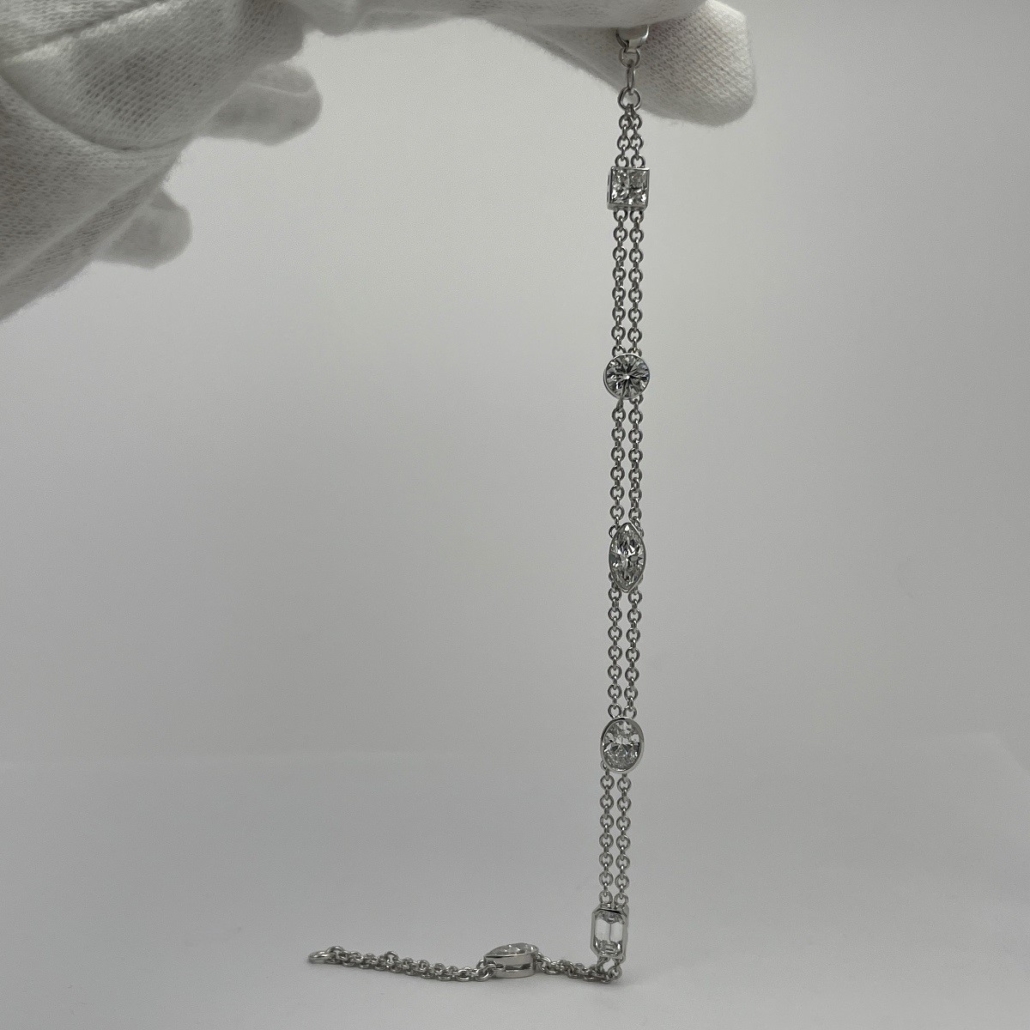 A Mother’s Love, in Every Shape – Fancy Cut Diamond Bracelet 2588-52